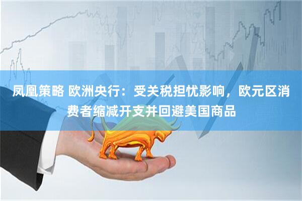 凤凰策略 欧洲央行：受关税担忧影响，欧元区消费者缩减开支并回避美国商品