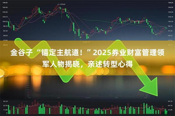 金谷子 “锚定主航道！”2025券业财富管理领军人物揭晓，亲述转型心得