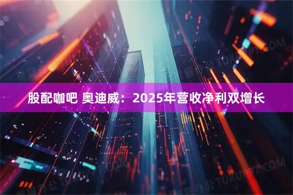 股配咖吧 奥迪威：2025年营收净利双增长